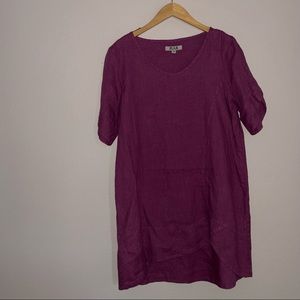 Flax linen tunic